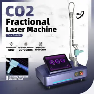 Portable 60W CO2 Fractional Laser Machine